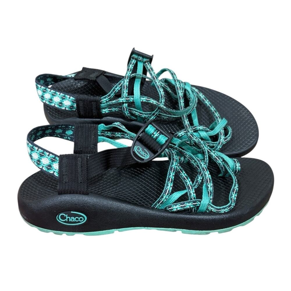 Chaco Women ZX/3 Classic Sport Sandals Chuckwalla Aqua J105530 Size W 7